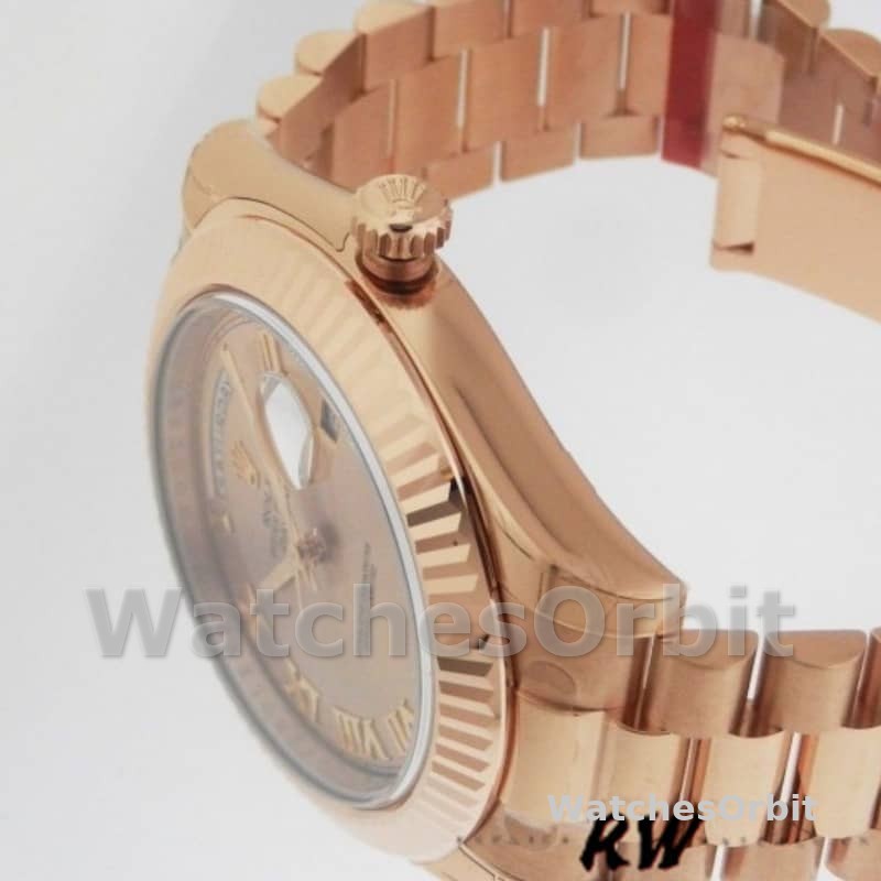 Rolex Day-Date 118235 Rose Champagne Roman Dial 36mm Unisex Replica Watch