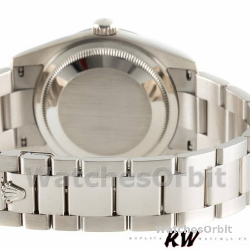 Rolex Day Date 118339 Silver Dial Fluted Bezel 36mm Unisex Replica Watch