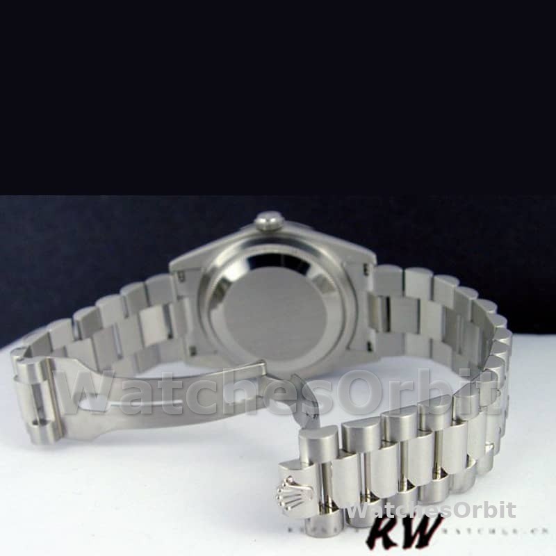 Rolex Day Date 118346 Silver Jubilee Diamond Dial 36mm Unisex Replica Watch
