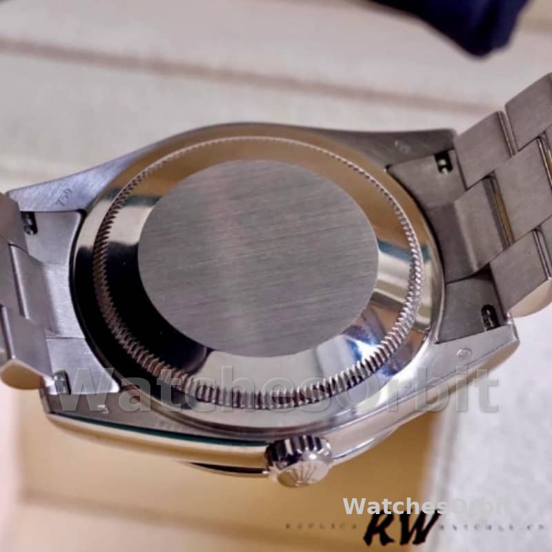 Rolex Day-Date 118389 White Gold Meteorite Grey Dial 36MM Unisex Replica Watch