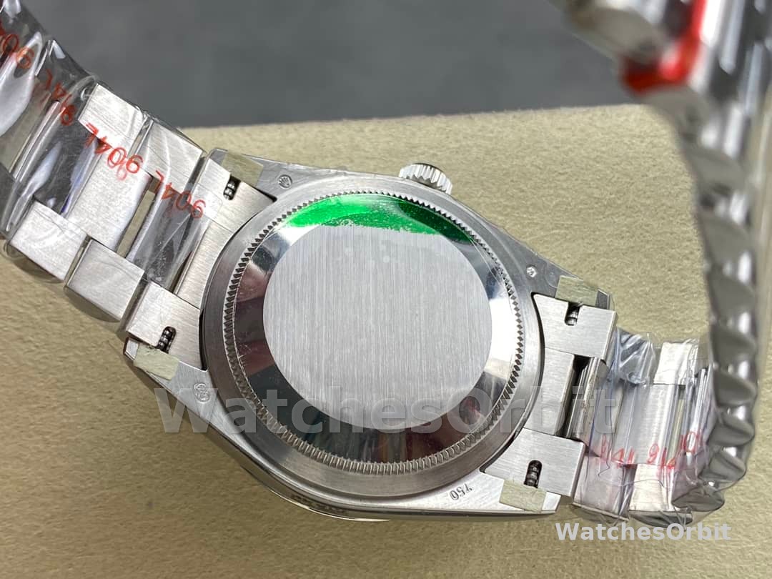 Rolex Day-Date 128239 0005 White Gold Silver Index Dial 36MM Unisex Replica Watch
