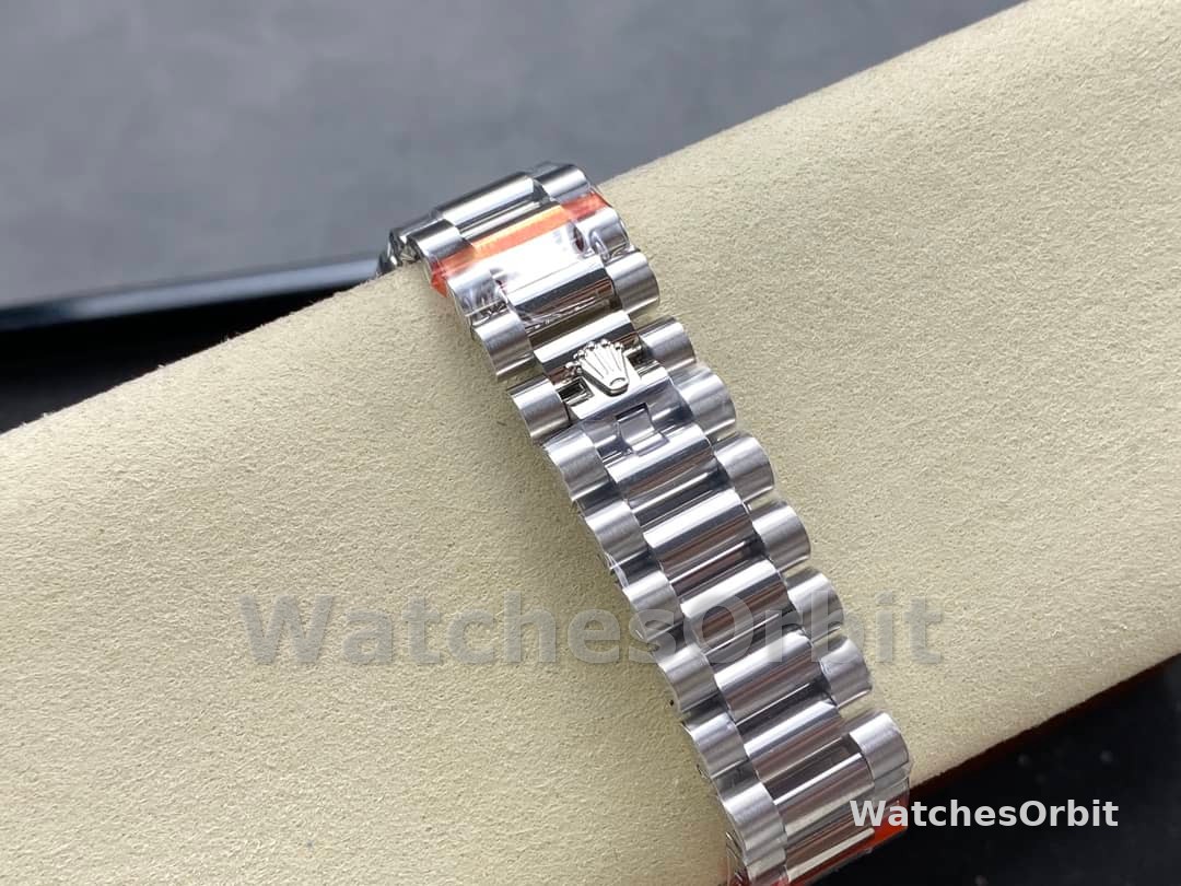 Rolex Day-Date 128239 White Gold Pink Opal Dial 36MM Unisex Replica Watch