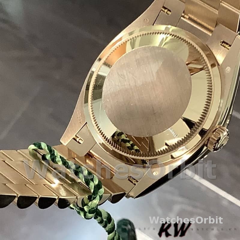 Rolex Day-Date 128345RBR Brown Ombre Dial Everose Gold 36MM Unisex Replica Watch