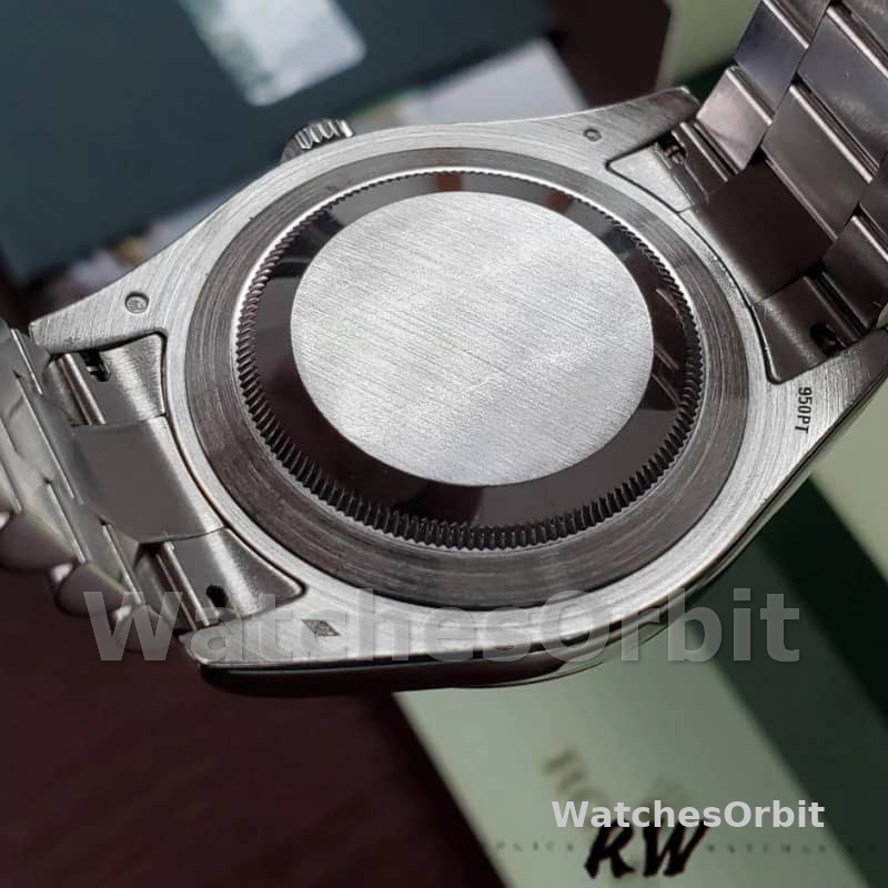 Rolex Day-Date 218206 Concentric Circle Ice Blue Dial Platinum 41MM Mens Replica Watch