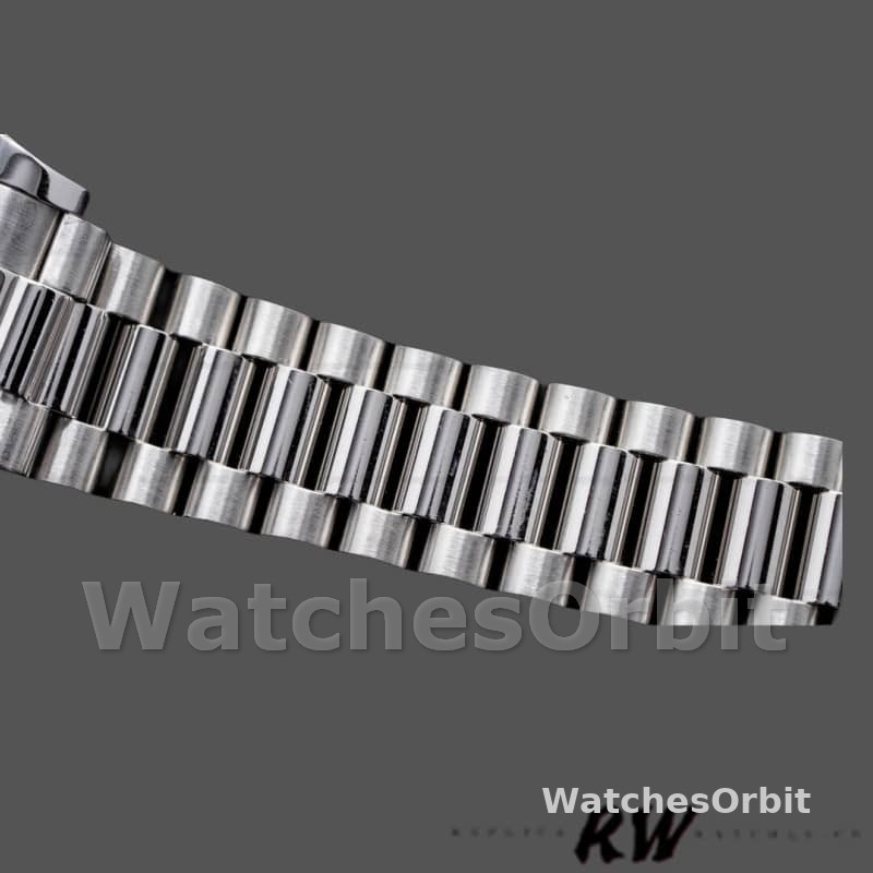 Rolex Day-Date 218206 Concentric Circle Ice Blue Dial Platinum 41MM Mens Replica Watch
