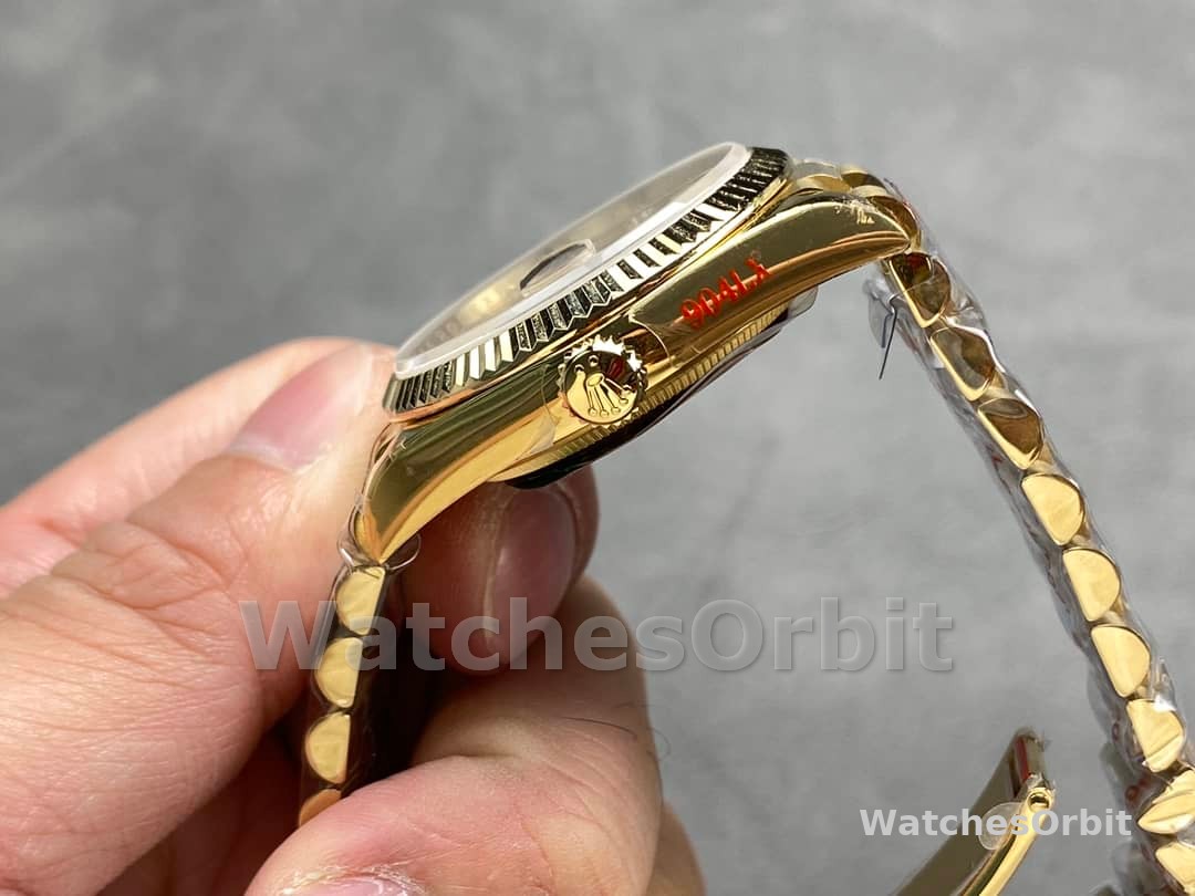 Rolex Day Date 36 Champagne Dial Yellow Gold Bracelet 128238 0132