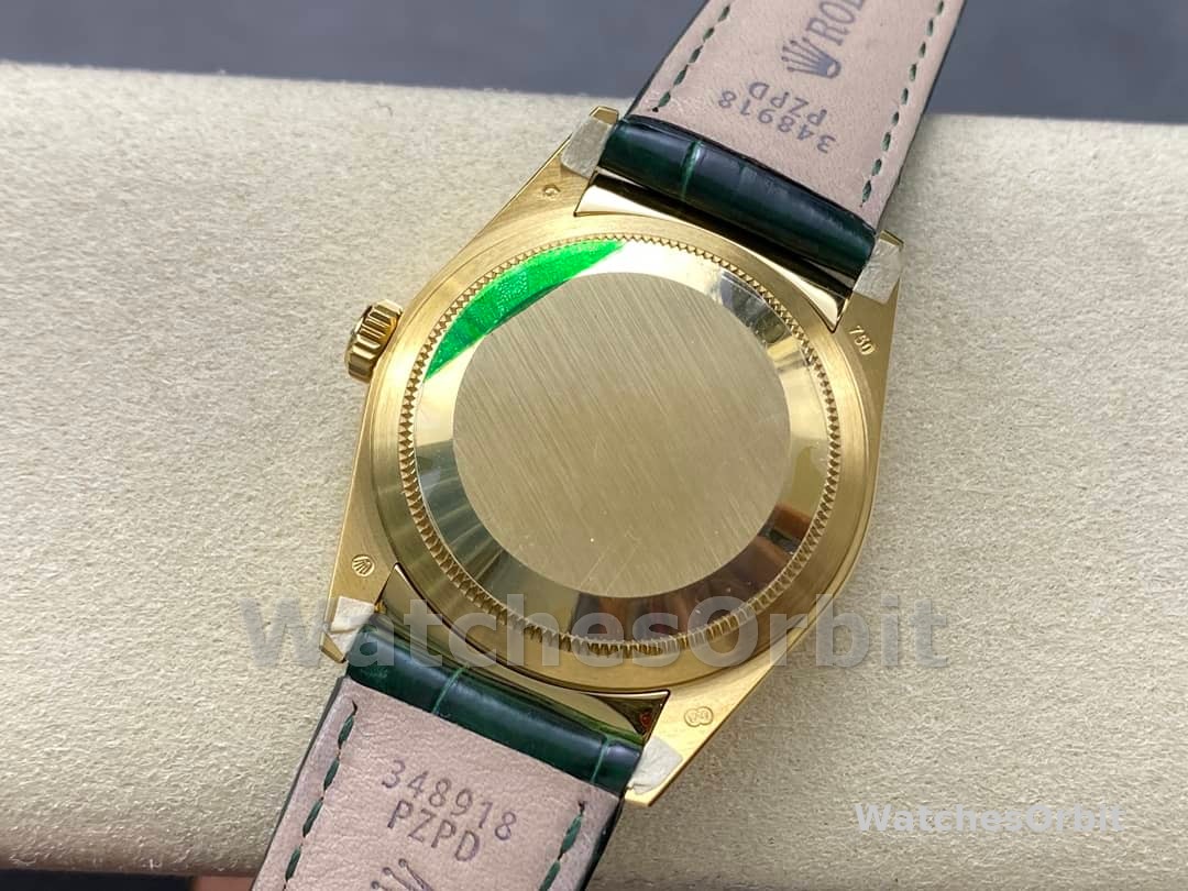 Rolex Day Date 36 Green Dial Solid 18k Yellow Gold 118138 0003