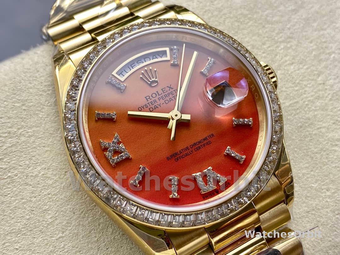 Rolex Day Date 36 President Bracelet 128348RBR 0049 Unisex Watch
