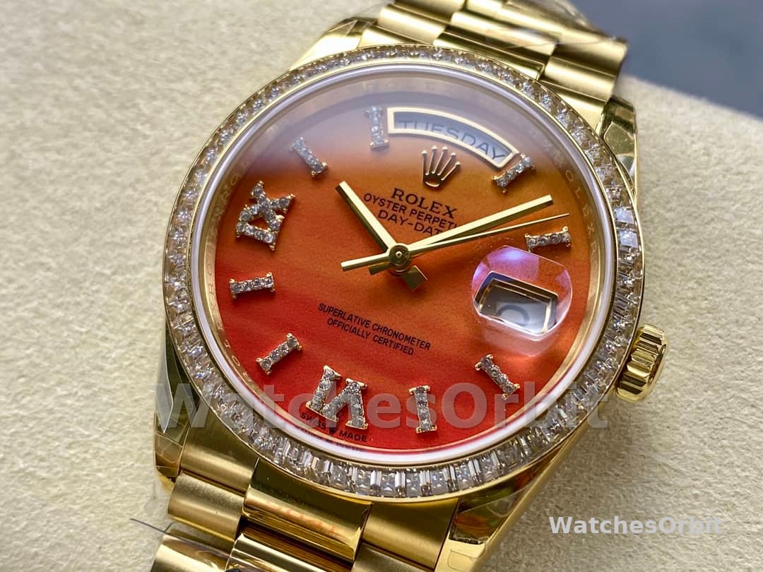 Rolex Day Date 36 President Bracelet 128348RBR 0049 Unisex Watch