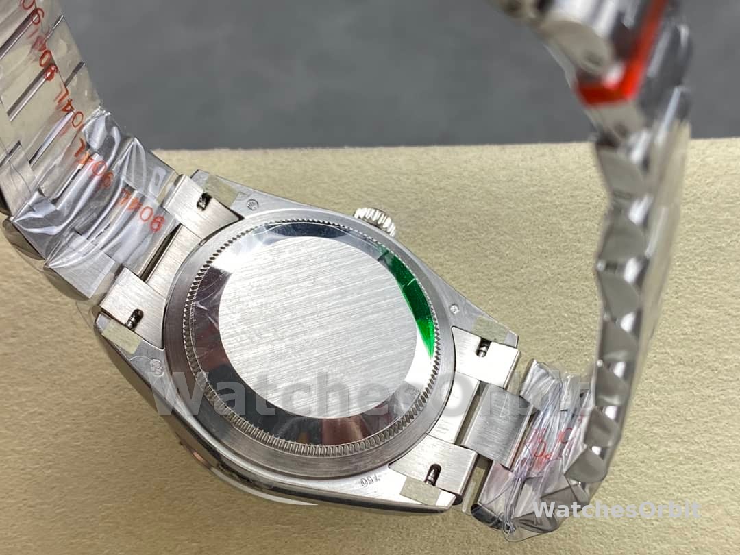 Rolex Day Date 36 White Gold Diamond Bezel White Dial m128399tbr 0019
