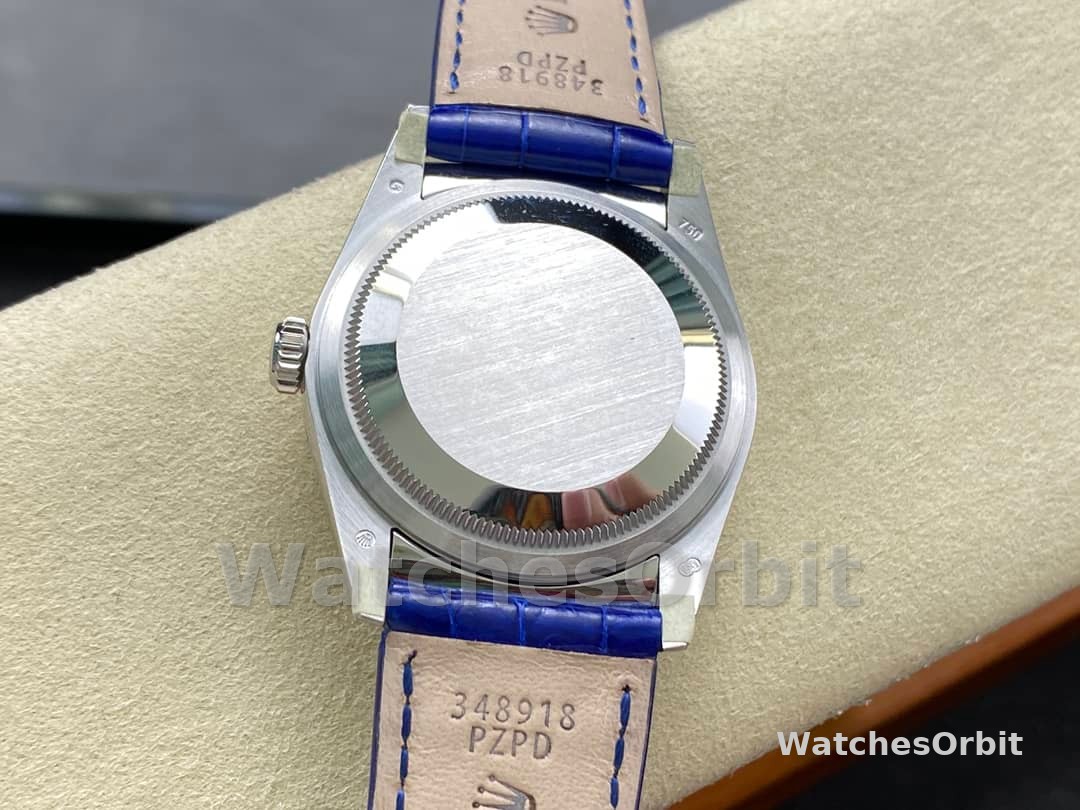 Rolex Day Date 36 White Gold Diamond Rhodium Dial 118139 0053