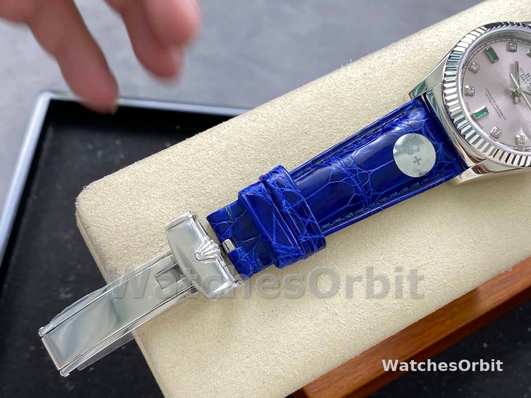 Rolex Day Date 36 White Gold Diamond Rhodium Dial 118139 0053