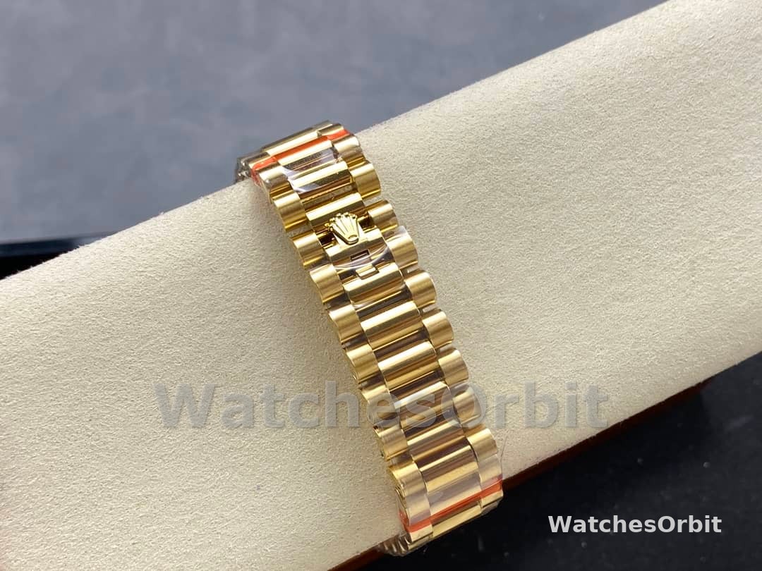 Rolex Day Date 36 Yellow Gold m128348rbr 0064 White Dial