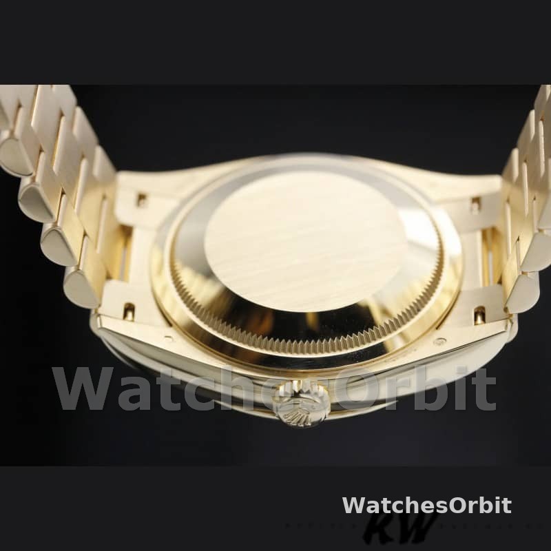 Rolex Day-Date 36MM 128238 0081 Fluted Bezel White Index Dial Unisex Replica Watch