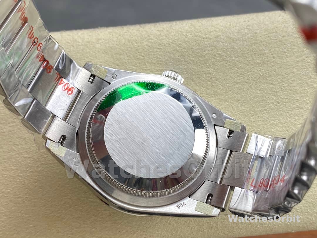 Rolex Day Date 36mm Bright Blue Diamond-Set Dial Diamond-Set Bezel m128396tbr 0024