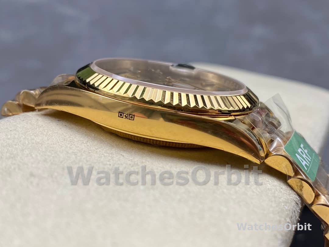 Rolex Day Date 40 Yellow Gold Champagne Dial m228238 0005