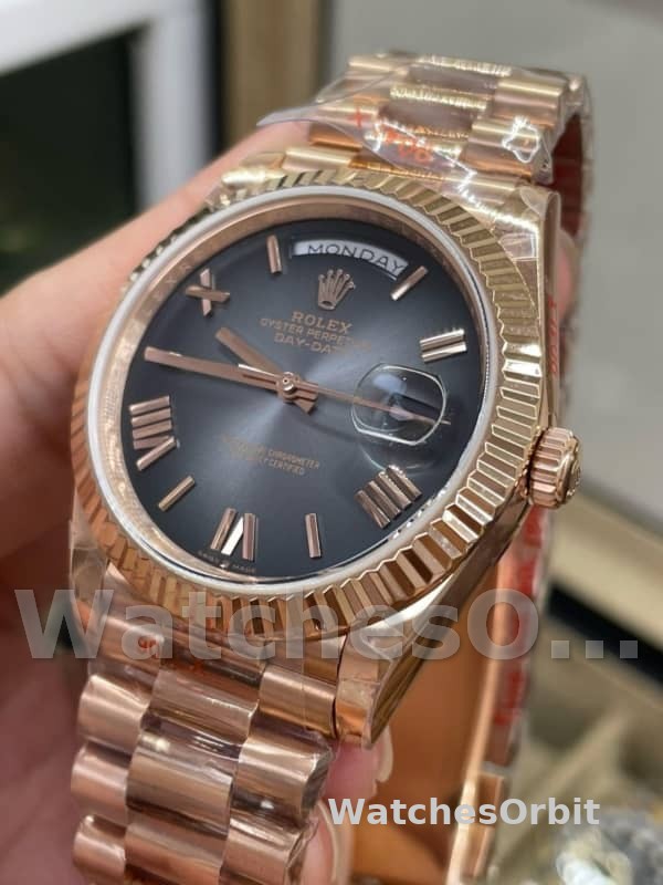 Rolex Day Date in 18 ct Everose Gold M228235 0055 40mm
