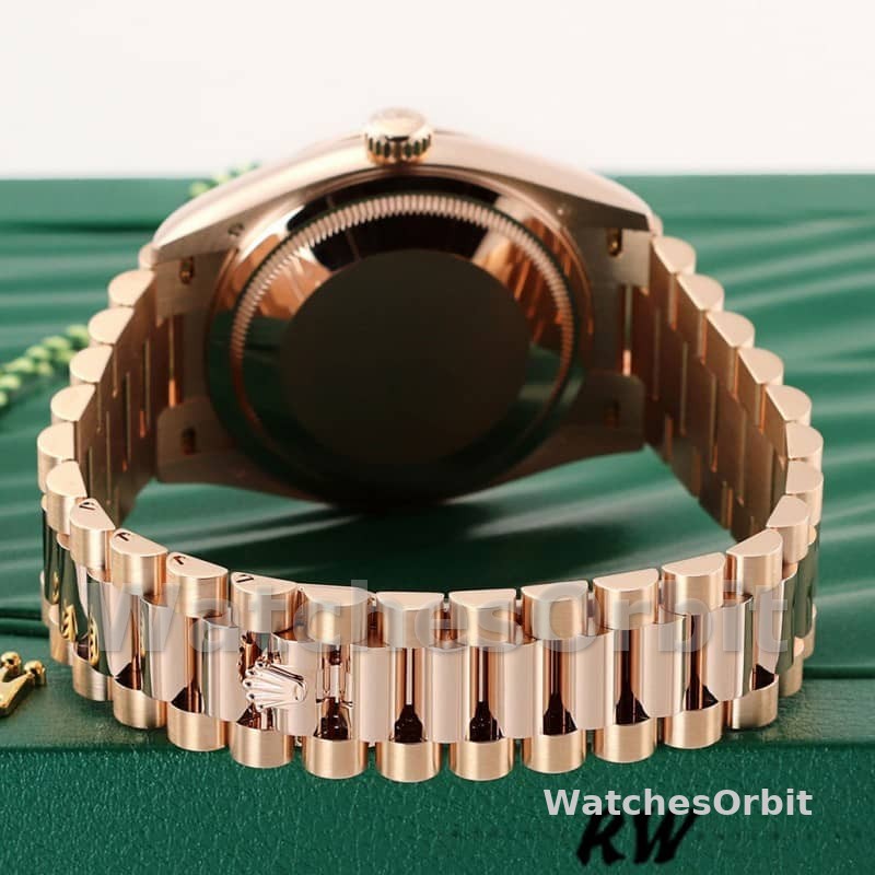 Rolex Day-Date m128235 0009 Everose Gold Pink Rose Dial 36MM Unisex Replica Watch