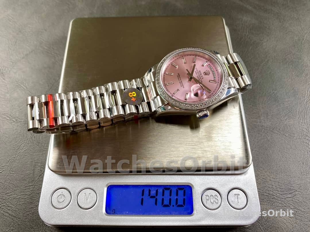 Rolex Day Date President 36mm White Gold President Bracelet 128349rbr 0053