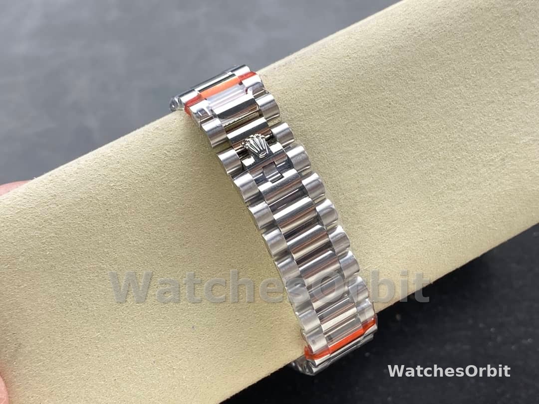 Rolex Day Date President 36mm White Gold President Bracelet 128349rbr 0053