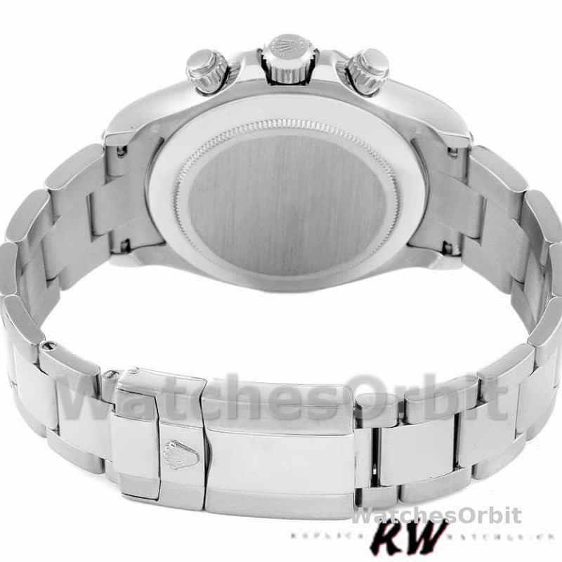 Rolex Cosmograph Daytona 116509 White Arabic Dial White Gold 40MM Mens Replica Watch