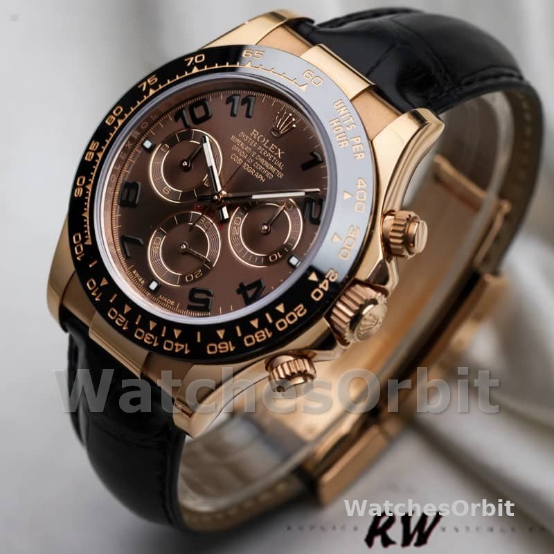 Rolex Cosmograph Daytona 116515 Chocolate Brown Dial 40mm Mens Replica Watch