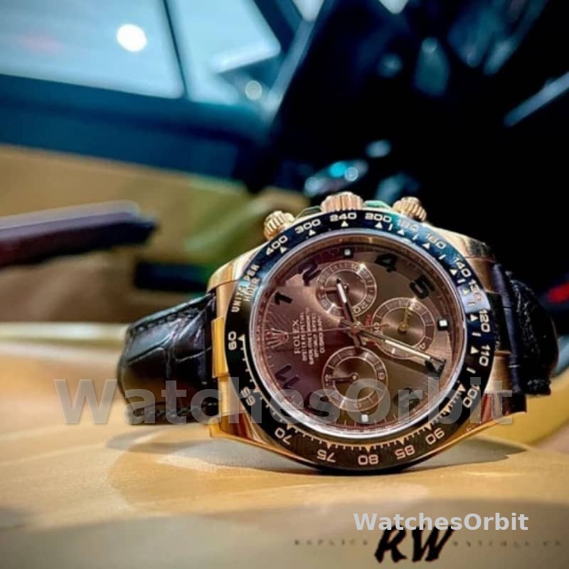 Rolex Cosmograph Daytona 116515 Chocolate Brown Dial 40mm Mens Replica Watch