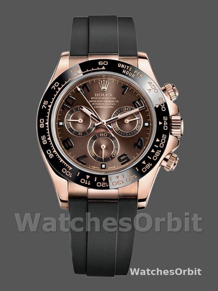 Rolex Cosmograph Daytona 116515LN Chocolate Arabic Dial 40mm Mens Replica Watch