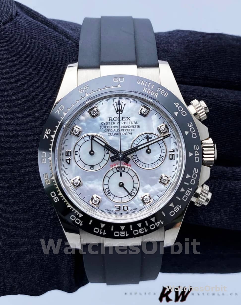 Rolex Cosmograph Daytona 116519 Mother of Pearl Dial 40mm Mens Replica Watch
