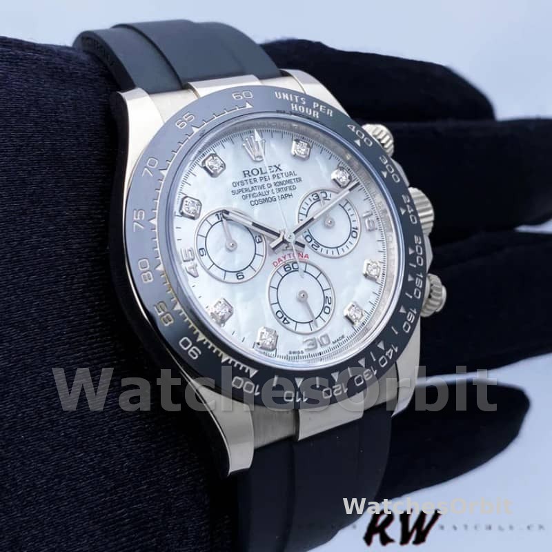 Rolex Cosmograph Daytona 116519 Mother of Pearl Dial 40mm Mens Replica Watch