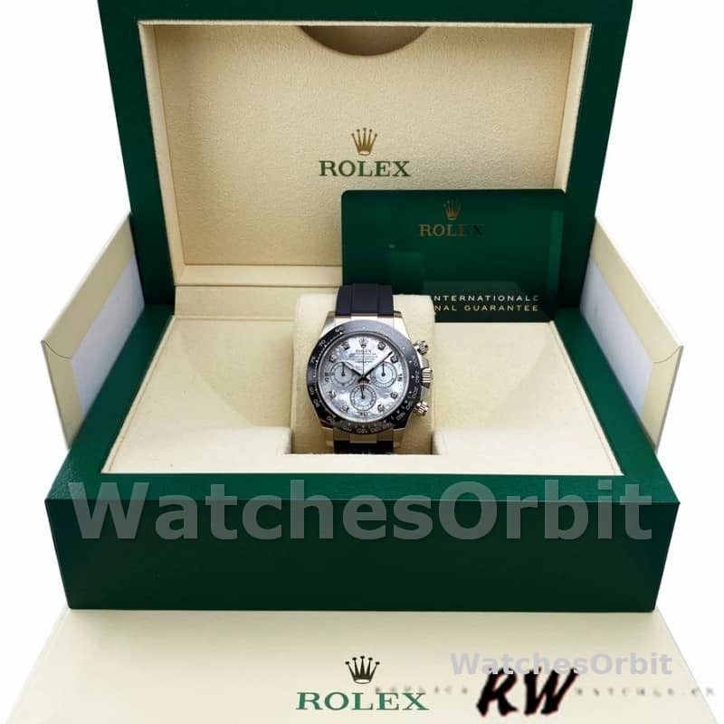 Rolex Cosmograph Daytona 116519 Mother of Pearl Dial 40mm Mens Replica Watch