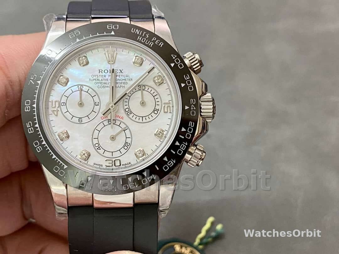 Rolex Cosmograph Daytona 116519 Mother of Pearl Dial 40mm Mens Replica Watch