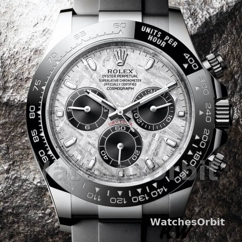 Rolex Daytona 116519 Meteorite and Black Dial 40mm Mens Replica Watch