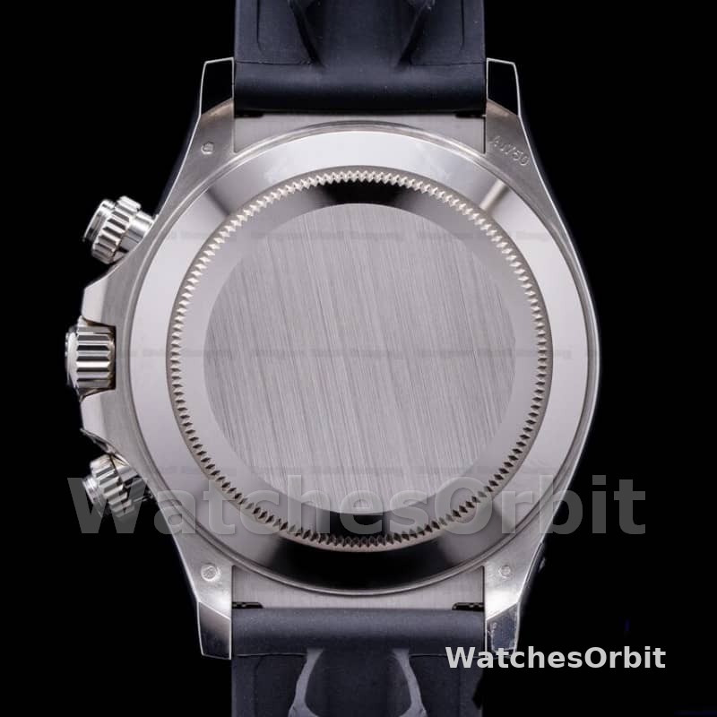 Rolex Daytona 116519 White Gold Automatic Black Dial Diamonds 40mm Mens Replica Watch
