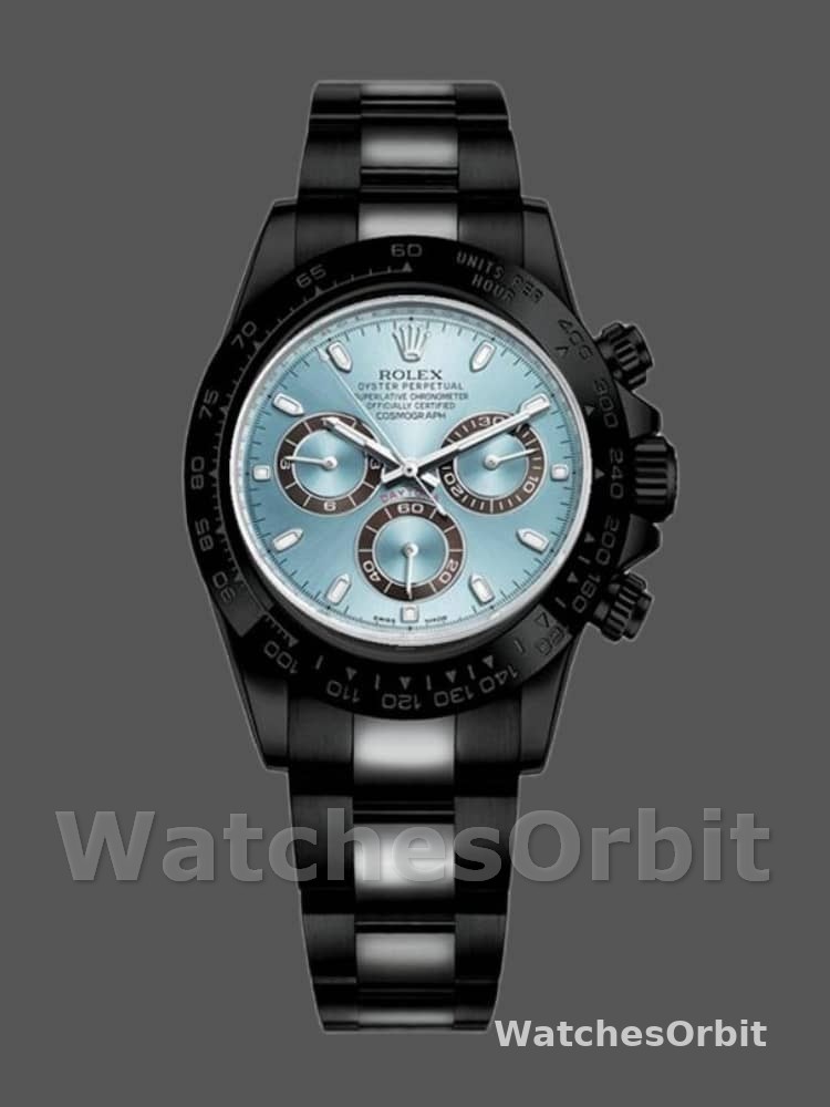 Rolex Daytona 116523 Black PVDDLC Coated Stainless Steel 40mm Mens Replica Watch