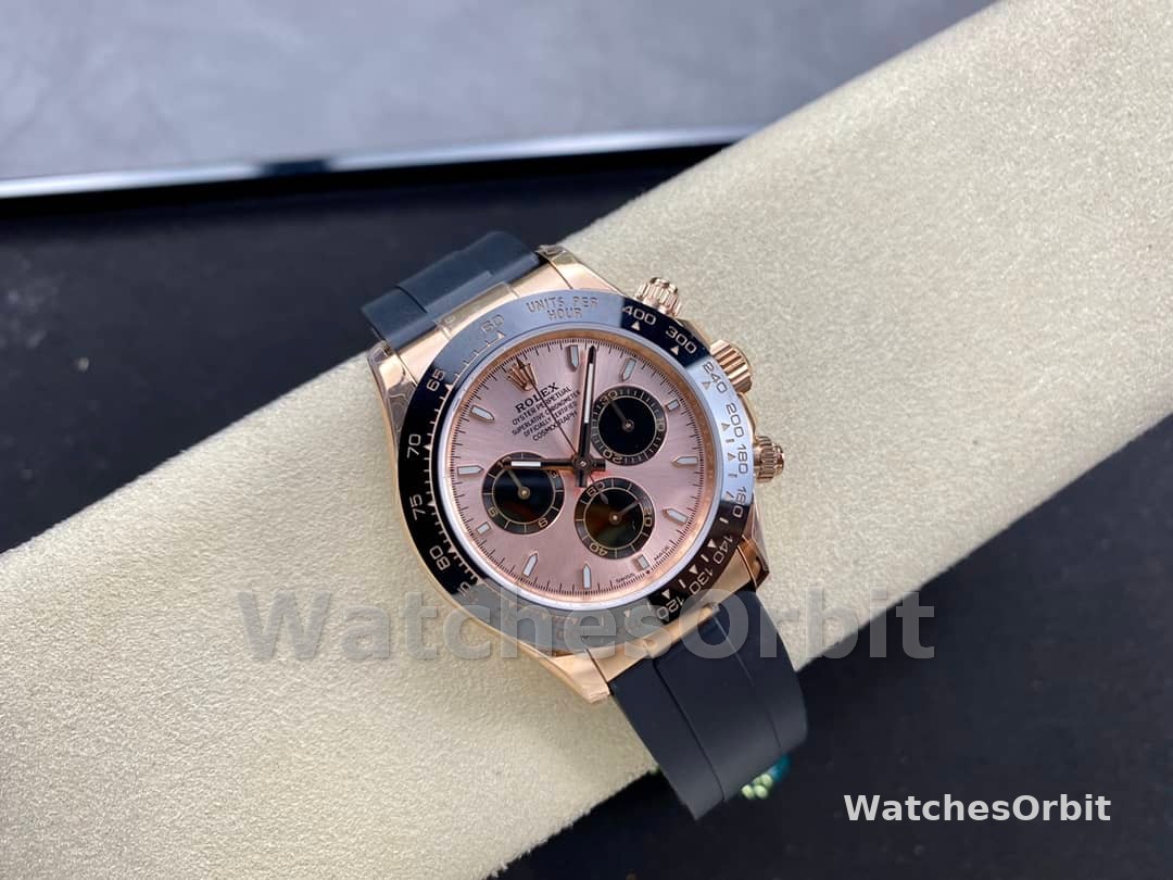 Rolex Daytona 126515LN 0006 Sundust 40mm Everose Gold Oysterflex