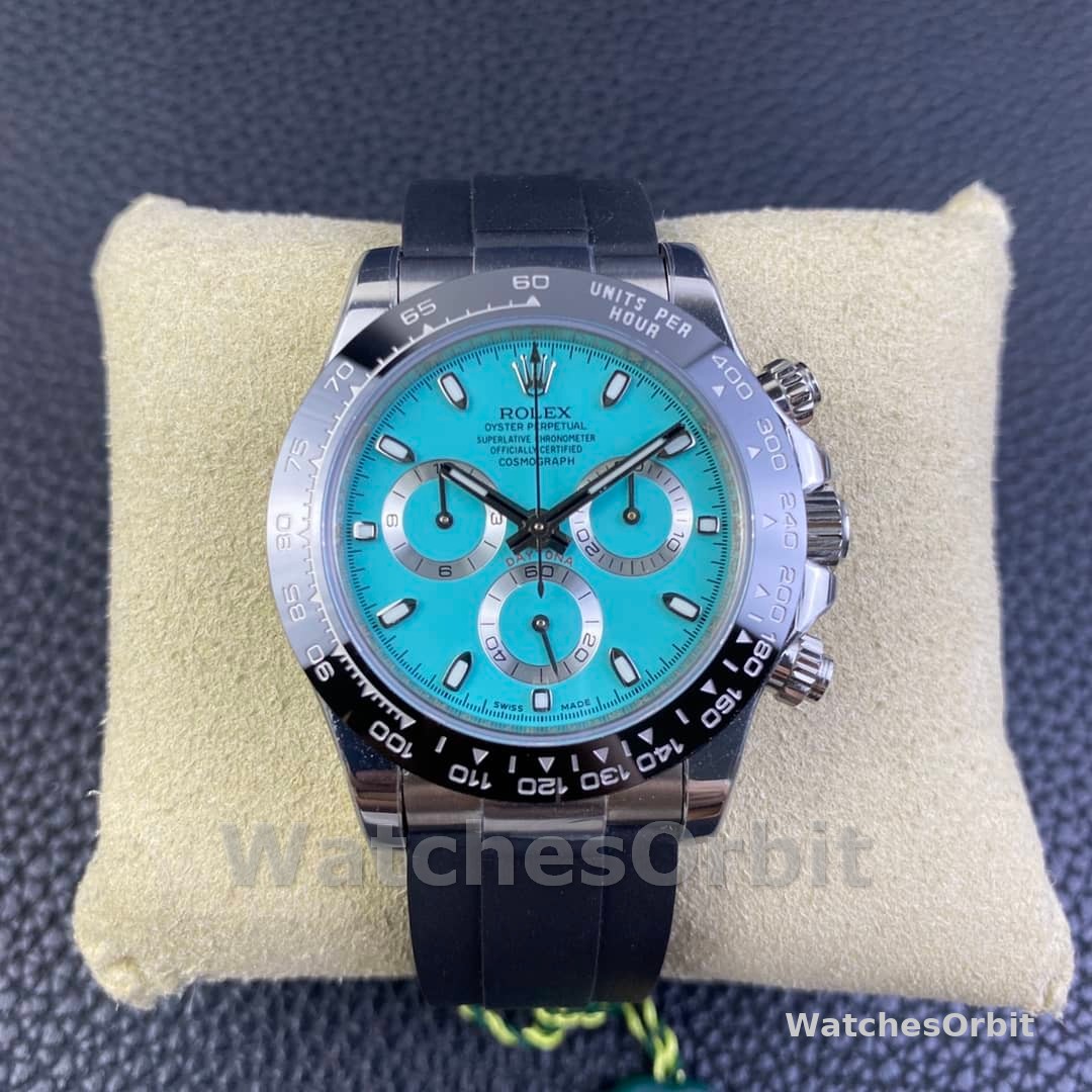 Rolex Daytona 40mm Ice Blue Ceramic Bezel 4 116519LN Men's Watch