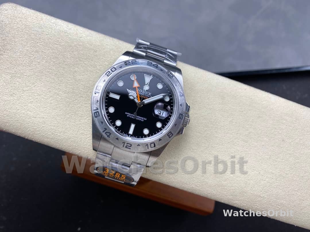 Rolex Explorer II m226570 0002 Stainless Steel Black Dial 42MM Mens Replica Watch