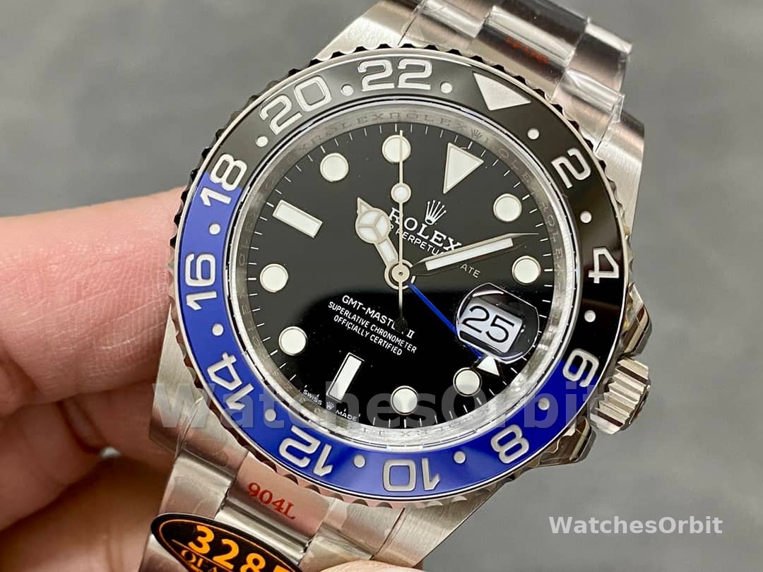 Rolex GMT-Master II 126710BLNR 0003 Black Dial Stainless Steel 40MM Mens Replica Watch