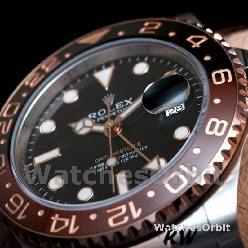 Rolex GMT-Master II 126711CHNR Black Dial 40mm Mens Replica Watch