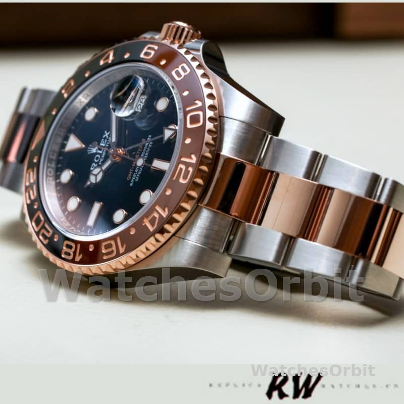 Rolex GMT-Master II 126711CHNR Black Dial 40mm Mens Replica Watch