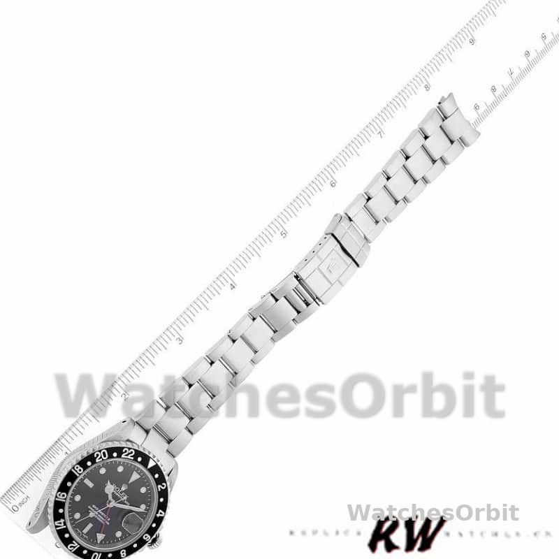 Rolex GMT-Master II 16710 Black Dial Stainless Steel Case 40MM Mens Replica Watch