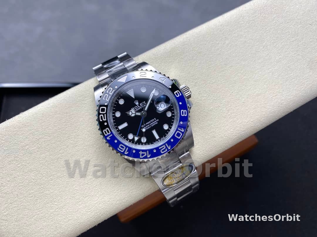 Rolex GMT-Master II Batman 116710BLNR Black Dial 40mm Mens Replica Watch