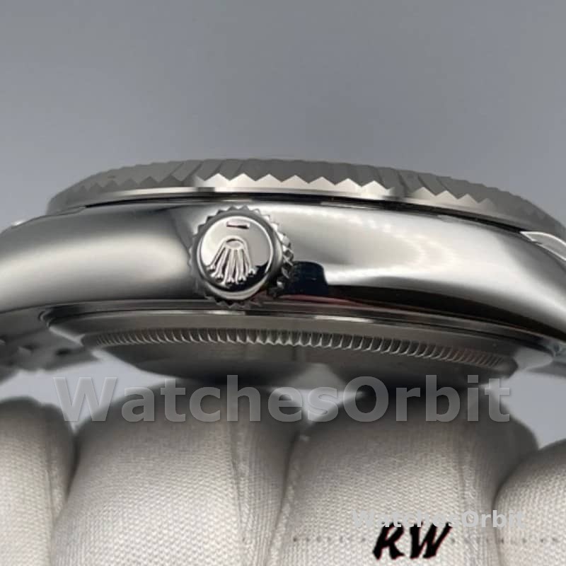 Rolex Sky-Dweller 326934 Fluted Bezel White Dial 42MM Replica Watch