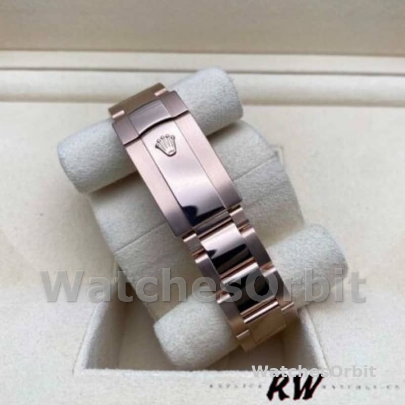 Rolex Sky-Dweller 326935 Rose Gold White Dial 42mm Mens Replica Watch