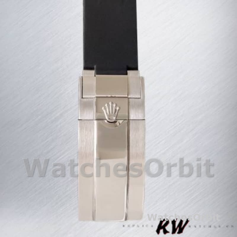 Rolex Submariner 116610 Black Dial Rubber strap 40mm Mens Replica Watch