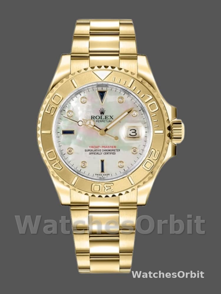 Rolex Yacht-Master 168628 MOP Dial 35mm Unisex Replica Watch