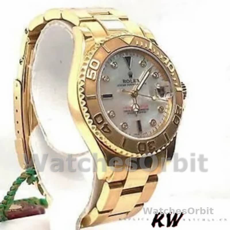 Rolex Yacht-Master 168628 MOP Dial 35mm Unisex Replica Watch