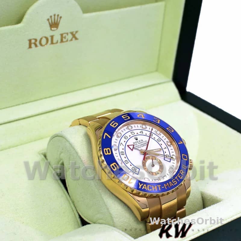 Rolex Yacht-Master II 116688 White Dial 44mm Mens replica watch
